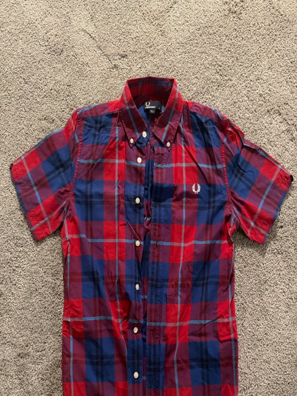 Fred Perry short sleeve oxford
